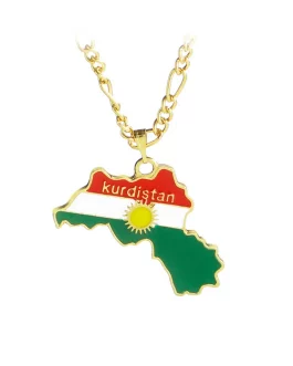 Chain National Flag of Kurdish
