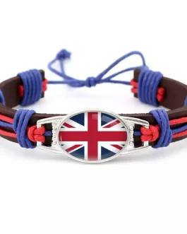 Fashion United Kingdom Flag Bracelet