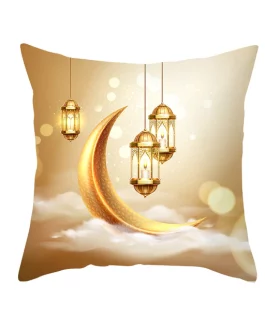 Sofa Cushion Cover Islamic Crescent of Ramadan Decoration